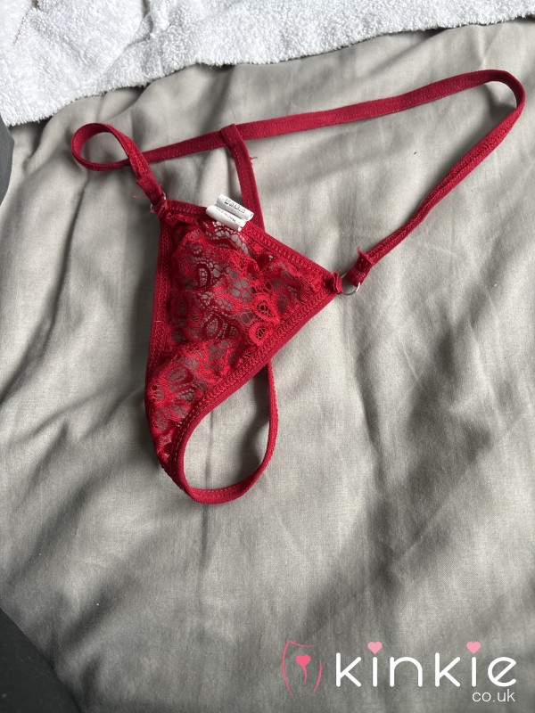 Used Thong With My Juices On It