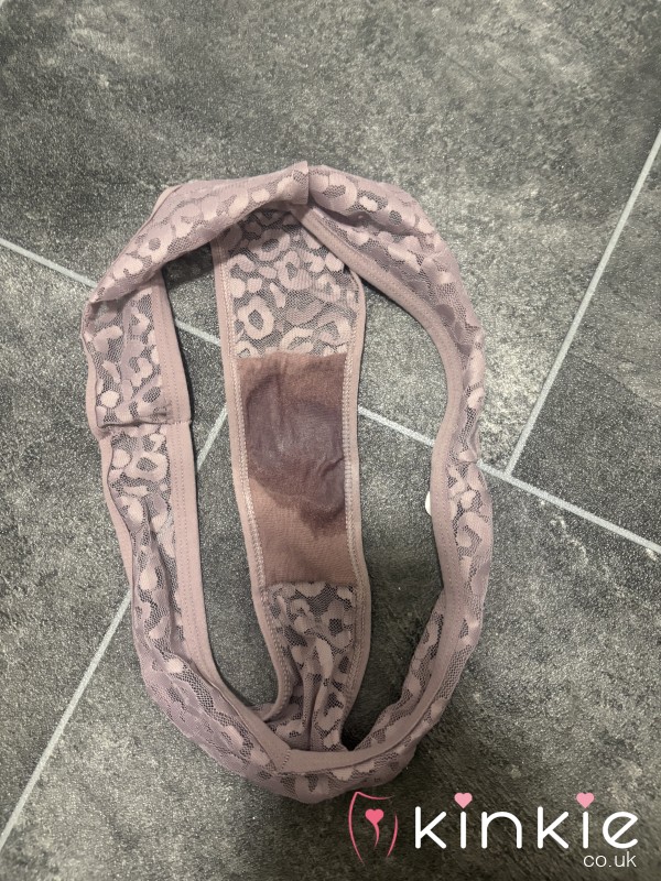 Used Thong Worn Today, Ready To Ship
