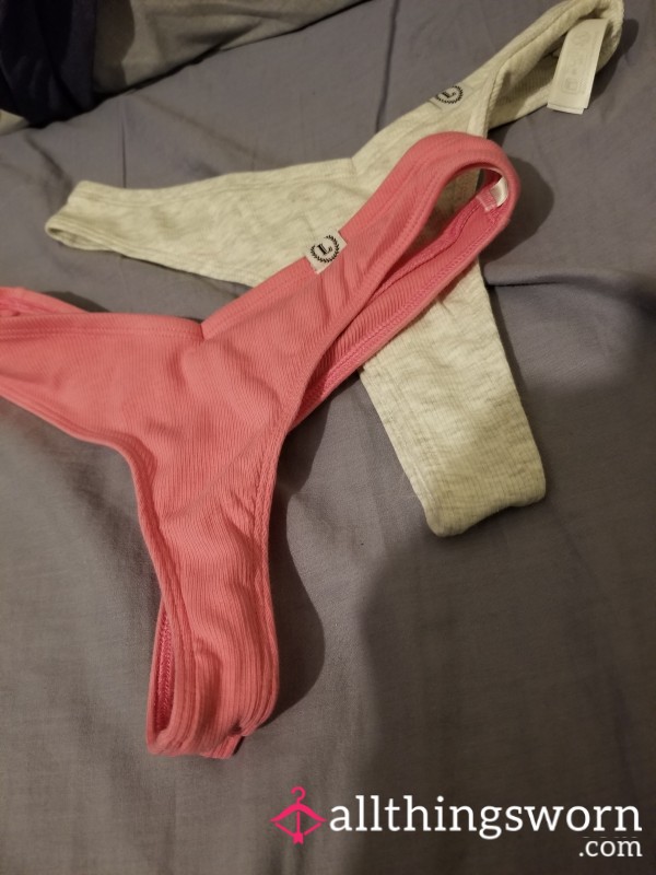 Used Thongs 24 Wear