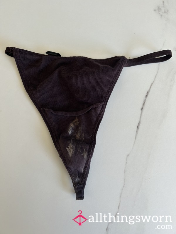 Used Thongs Ready To Be Posted To