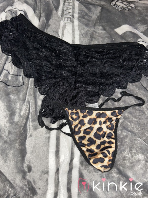 Used Thongs Worn Or Lacy Panties