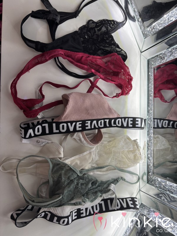 Used Thongs/knickers  24 Hour/3day/5 Day Or 7 Day Wear!!!