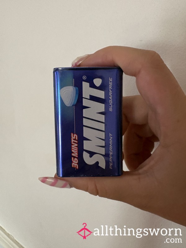 Used Tin Of Smints🫦
