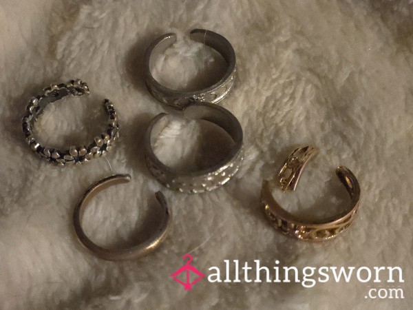 Used Toe Rings