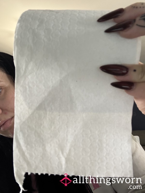 Used Toilet Roll