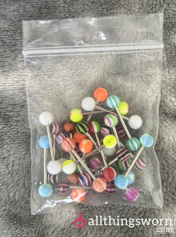 Tongue Bar Worn By Me