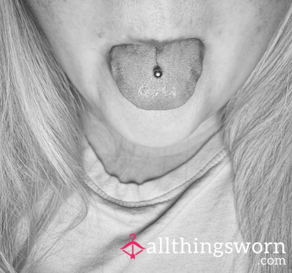 Tongue Bar Worn By Me