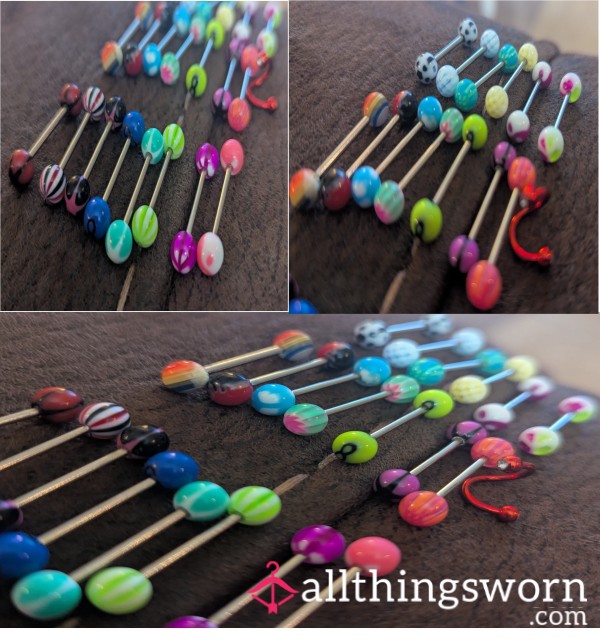 Used Tongue Rings