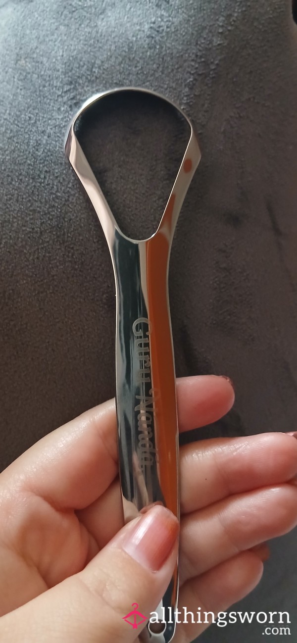 Used Tongue Scraper