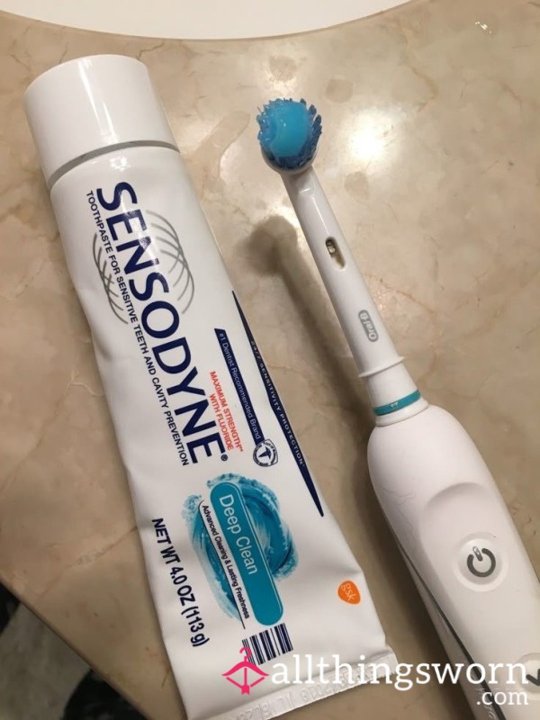 Used Tooth Brush Heads