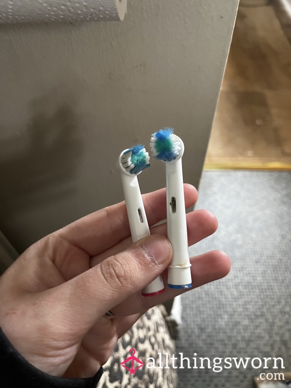 Used Tooth Brush Heads