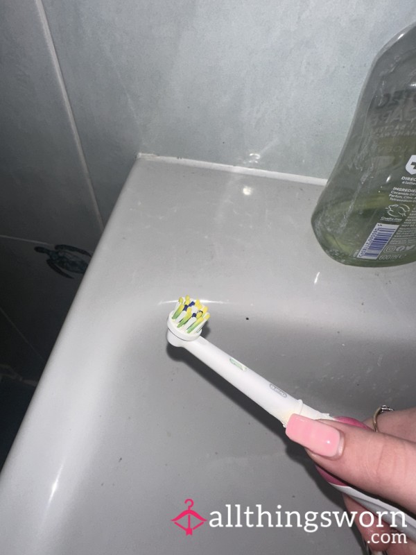 Used Toothbrush Head