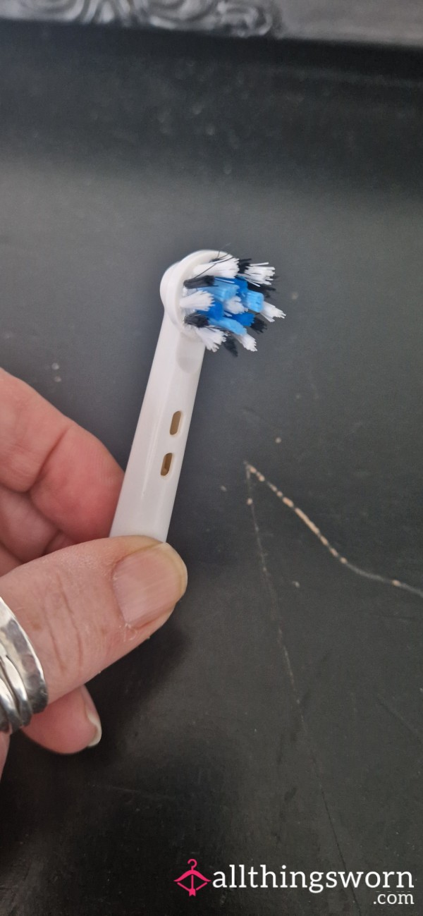 Used Toothbrush Head