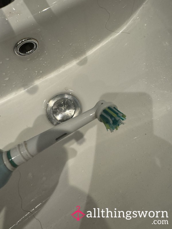Used Toothbrush Head
