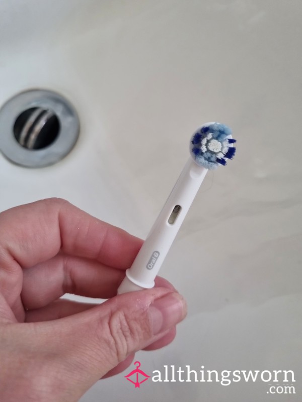 Used Toothbrush Head