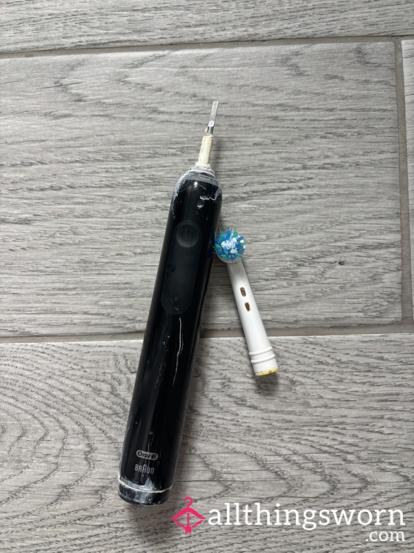 Used Toothbrush Head
