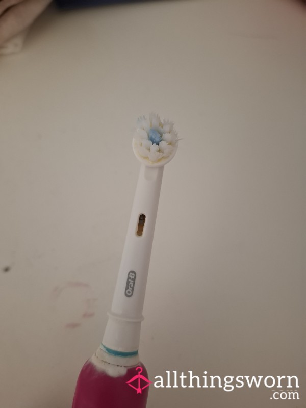 Used Toothbrush Head