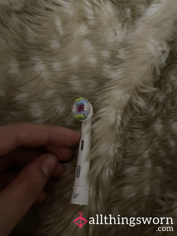 Used Toothbrush Head
