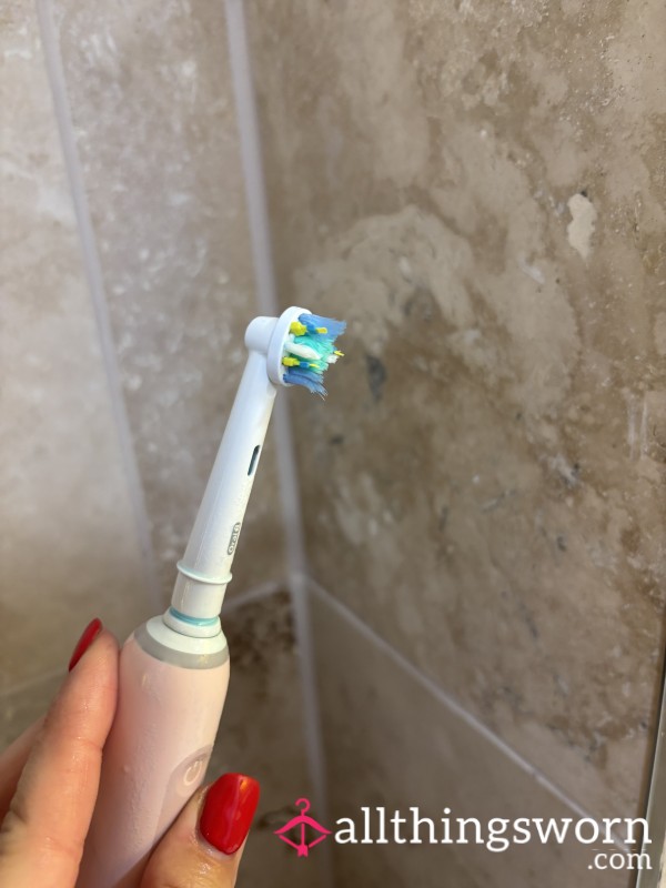 Used Toothbrush Head