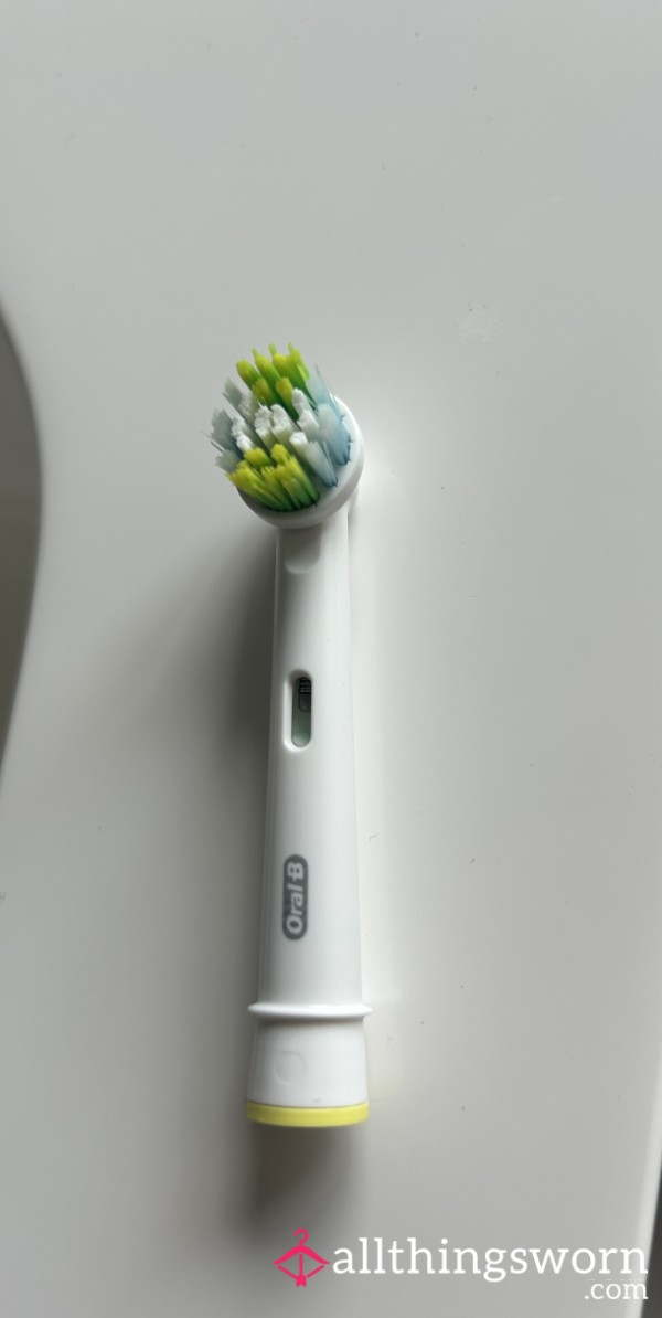 Used Toothbrush Head