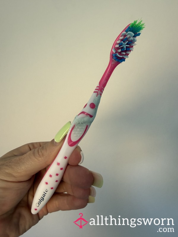 Used Toothbrush – Personal, Intimate & Freshly Used 💋🪥