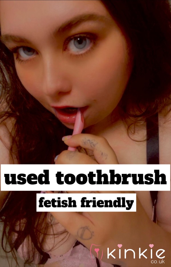 Used Toothbrush - With Fetish Extras!