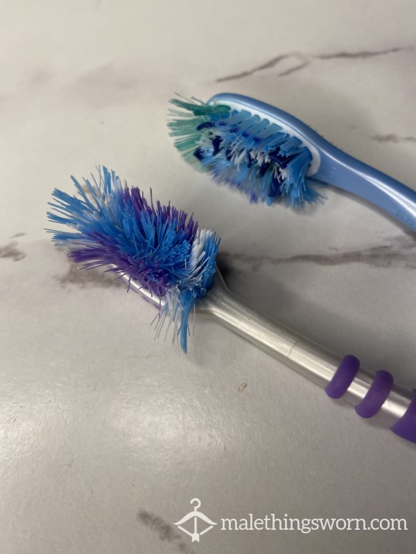 Used Toothbrushes