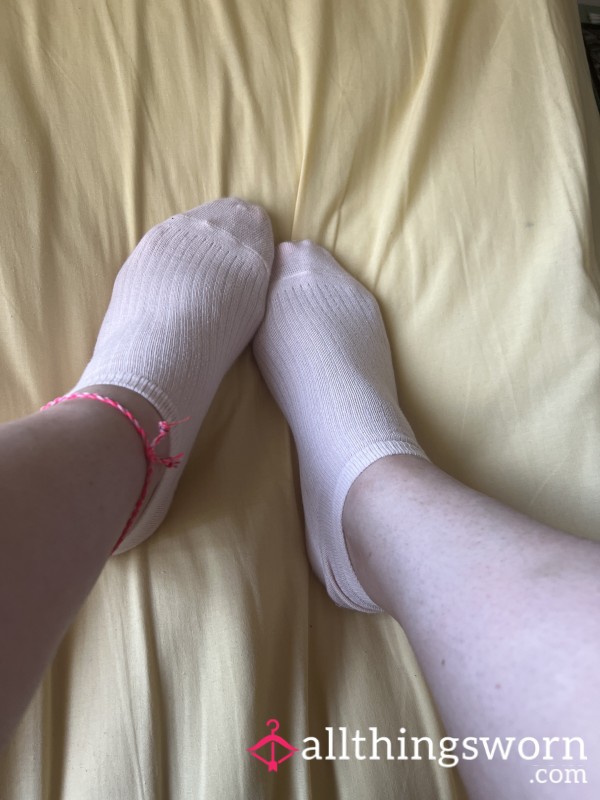 Used Trainer Socks - Sweaty And Stinky😈