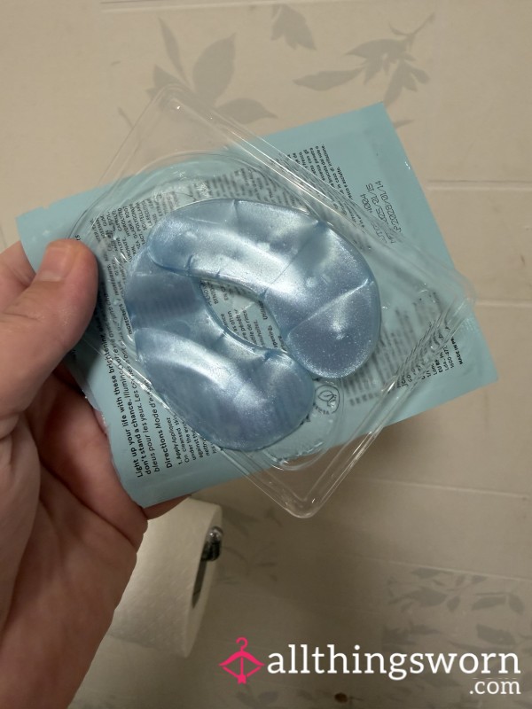 Used Under Eye Pads