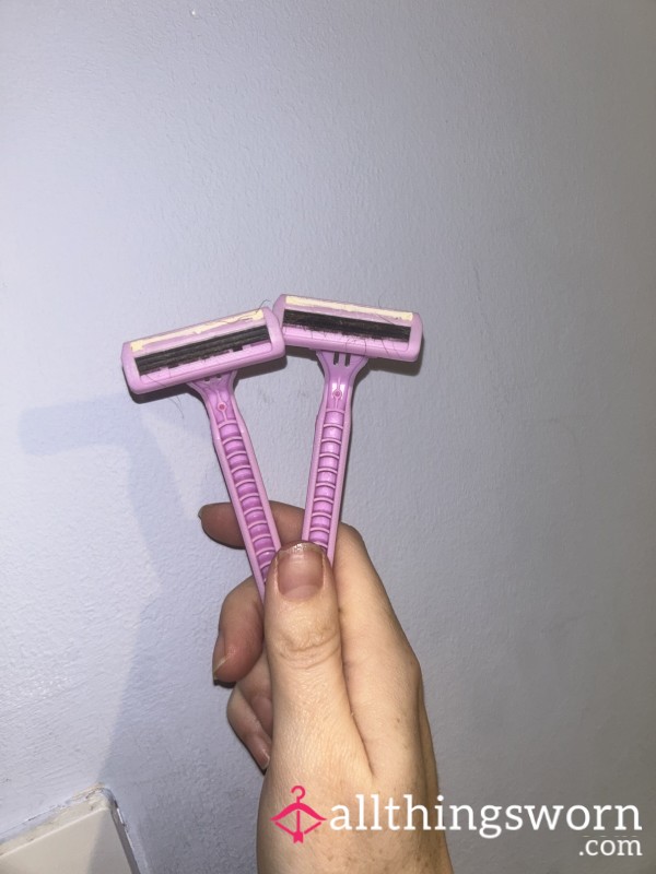 Used Underarm  Razors