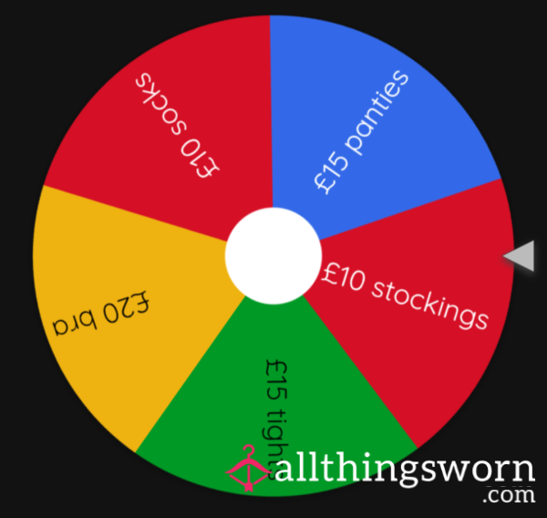 Used Underwear Wheel Spin