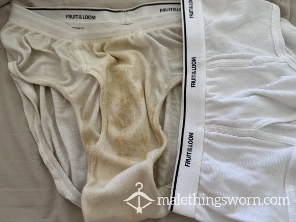 ***SOLD***Used Up C*m Soaked Undies
