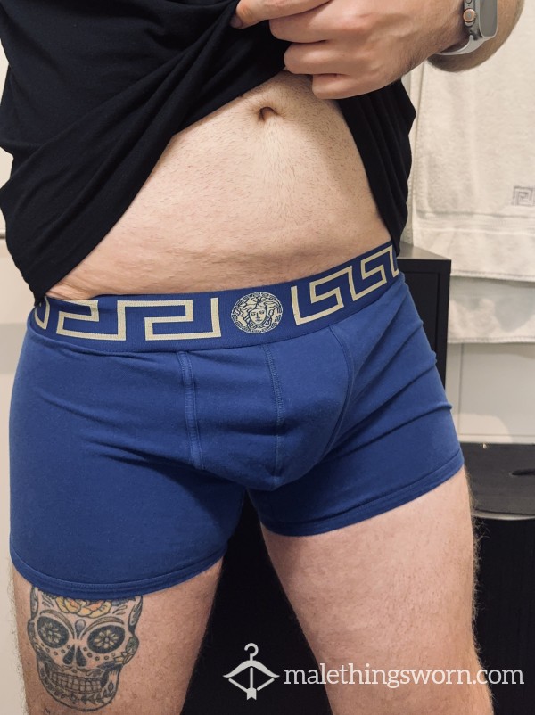 💦 Used Versace Boxerbriefs – Worn Just For You 💦