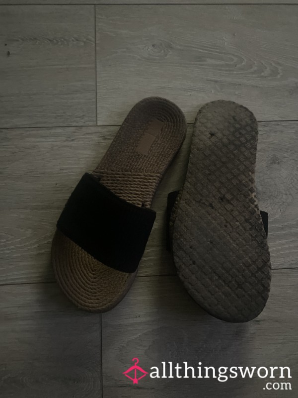 Used Very Used Slippers