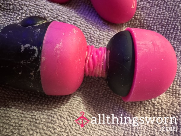 Used Vibrator With Juice