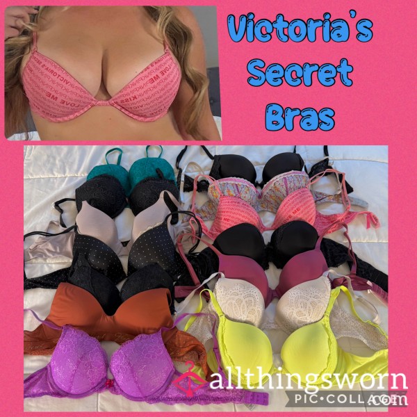 Used Victoria’s Secret Bras - Push Up, Smooth, Lace, Strapless, S**y