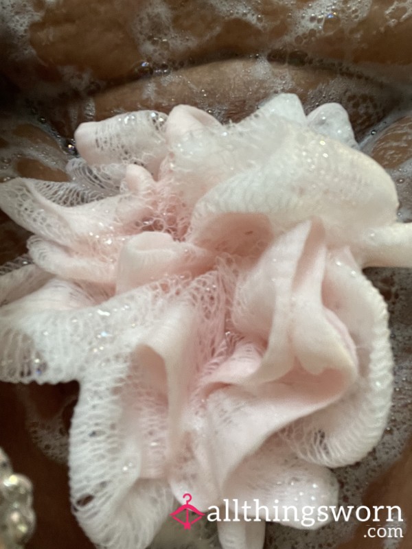 Used Washing Scrunchie