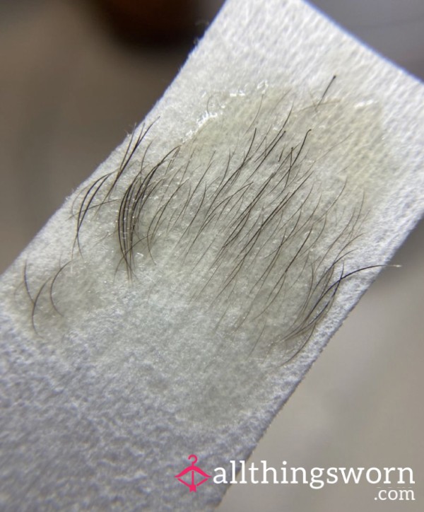 Used Wax Strips