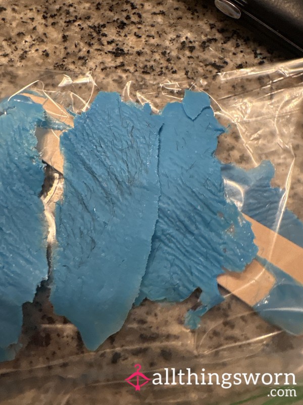 Used Wax Strips