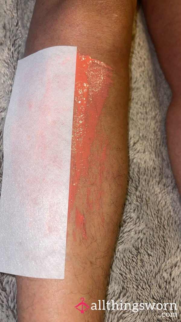 Used Wax Strips