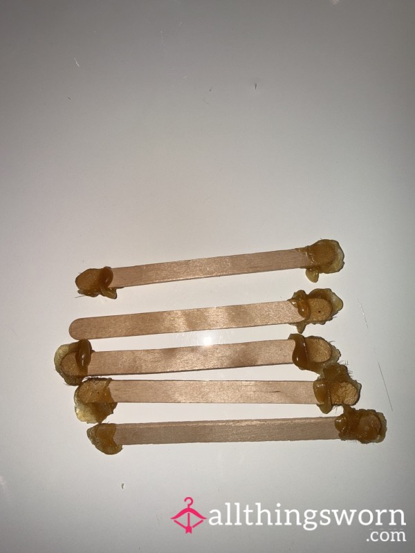 Used Waxed Sticks