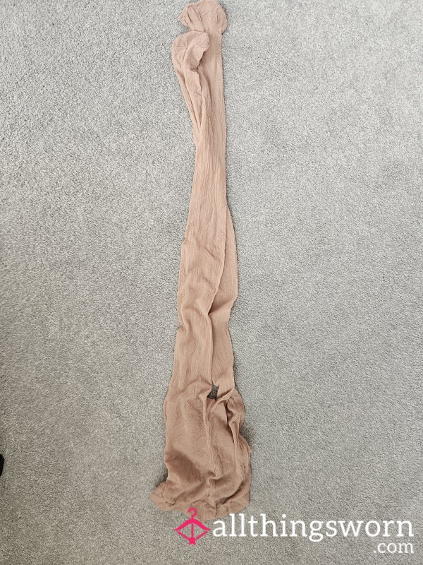 Used Wear Nylons ...nude Tights ...worn Longer On Request.