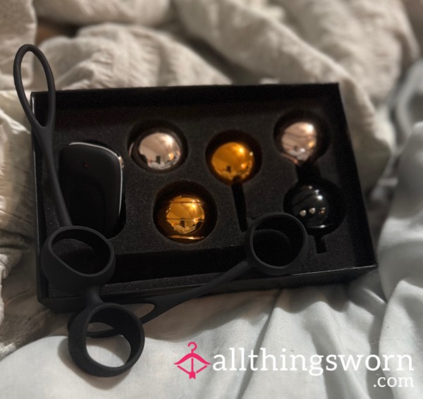 Used Weighted & Vibrating Ben Wa Balls