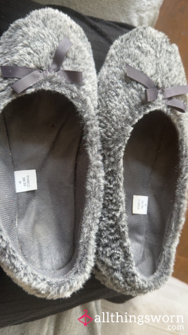 Used Well -worn Slippers