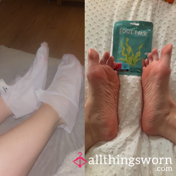 Used Wet And Ready Foot Pack
