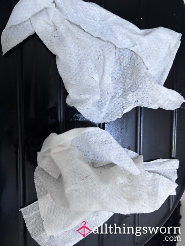 Used Wet Wipes - Body Or Feet