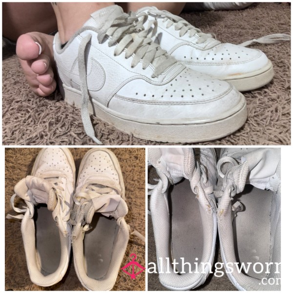 Used White Forces – Real Wear, Authentic Scent
