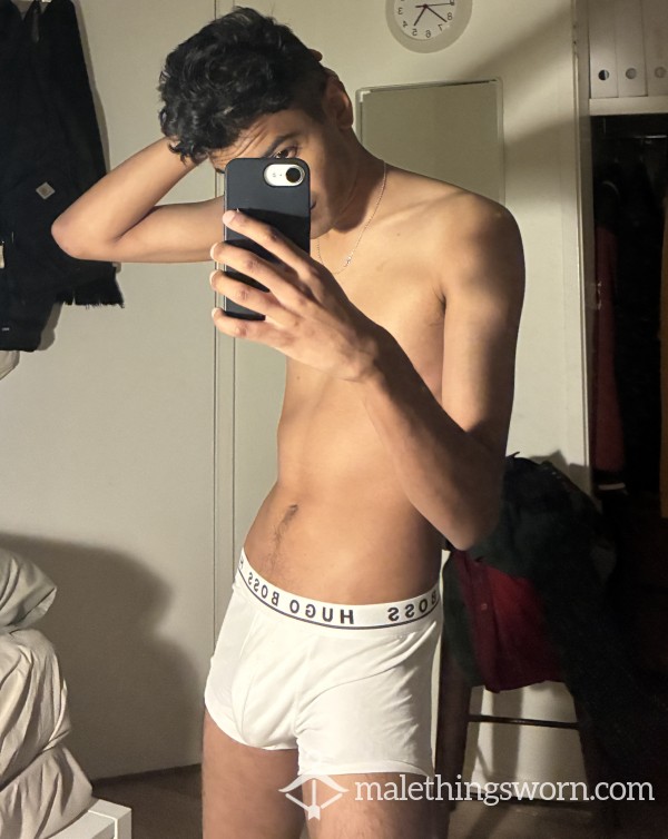 Used White Hugo Boss Boxers