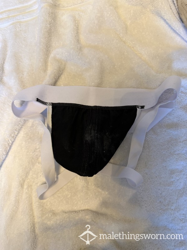 Used White Jockstrap