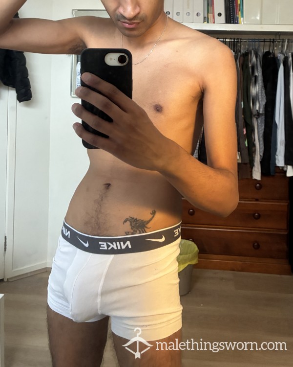 Used White Nikes
